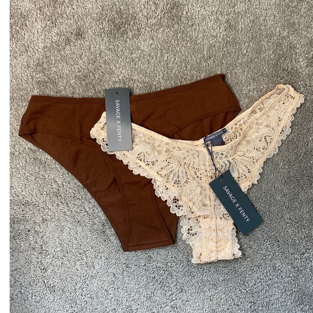 New Savage X Fenty Underwear Set Size Medium